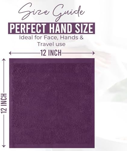 DAN RIVER 24 Pack Cotton Wash Cloths Set - Image 2