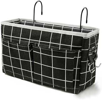 Bedside Caddy Bedside Hanging Storage Basket Multi-Function Organizer Caddy by Someteth
