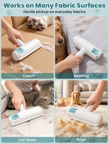 DELOMO Pet Hair Remover Roller, Reusable Lint Roller - Image 5