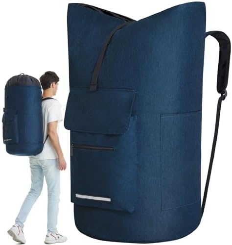 Laundry Backpack Heavy Duty, 115L Extra Large Laundry Bag by QUOVEXA-SimplifyYourDay