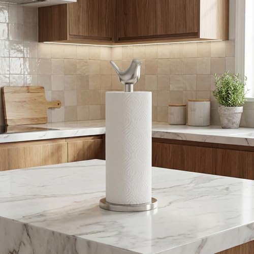 Bird Paper Towel Holder Kitchen Decor Detachable Paper Towel Holder Stainless - Image 6