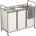 LINZINAR 3 Section Laundry Hamper by LINZINAR