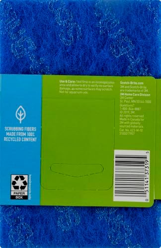 Scotch-Brite® Zero Scratch Scour Pad, 3 Scrubbing Pads, Non-Scratch Scouring - Image 3