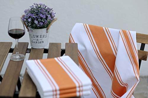 AMOUR INFINI Kitchen Towels 100% Cotton Pack of 4, Highly Absorbent Quick - Image 6