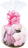 Wowfit 18x30 Cellophane Wrap for Gift Baskets, 10 Bags by Wowfit