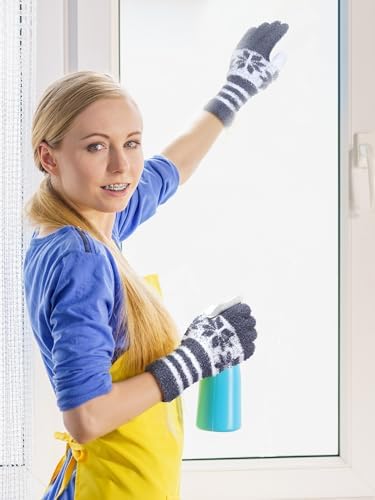 Patelai 3 Pairs Microfiber Dusting Gloves - Image 7