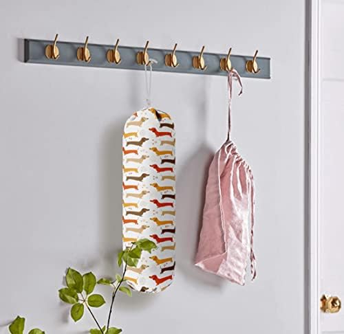 Dog Pattern Grocery Bags Holder Organizer - Image 5
