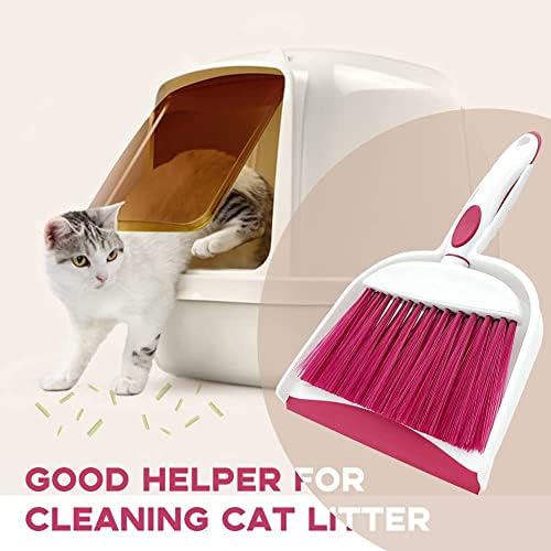 Dust pan, Mini Dustpan and Brush Set, Small Broom and Dustpan Set, Small Hand - Image 3