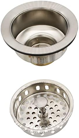 Westbrass A214-20 3-1/2" Post Style Large Kitchen Sink Basket Strainer - Image 7
