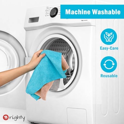 Orighty Microfiber Cleaning Cloth, Cleaning Rags, 12 Pack, 12x11 in - Image 7
