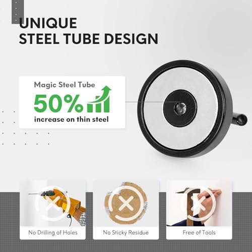 Neosmuk Magnetic Hooks Steel Tube Design - Image 3
