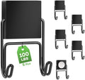 MIKEDE Magnetic Hooks 6Pcs 100lbs Magnet Hook Cruise Essentials Black by MIKEDE