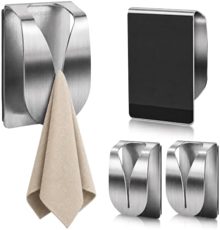 KIHOGEM 4Pcs Magnetic Towel Hook Holder by KIHOGEM