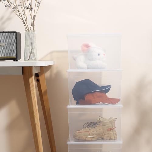 novelinks 6 Pack 22QT Plastic Storage Bins - Image 3