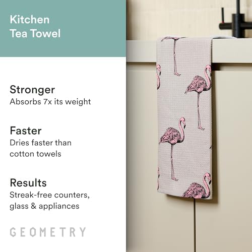GEOMETRY Tea Towels – Spring & Summer Collection – Quick-Dry, Ultra-Absorbent - Image 2