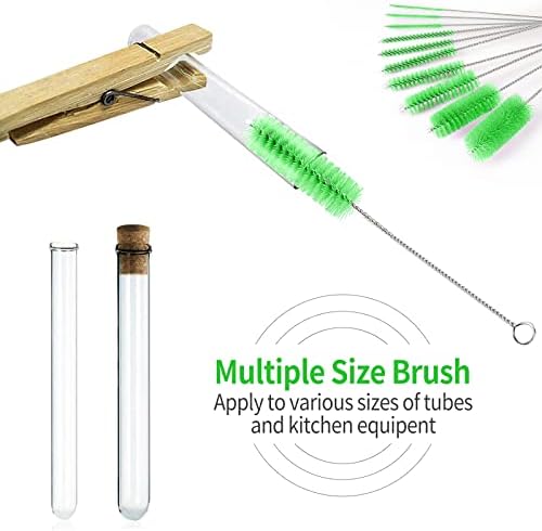 CiaraQ Bottle Cleaning Brushes, 8 Inch Nylon Tube Brush Set - Image 5