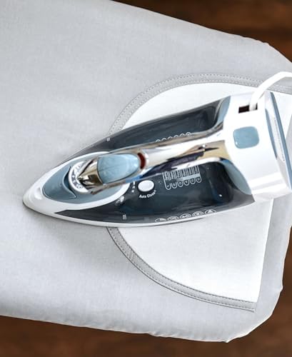 RITZ Professional Ironing Board Pad and Cover Set, Drawstring Closure, Stain - Image 6