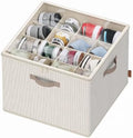 SONGMICS Shoe Organizer for Closet, Fabric Bins, Fits up to 16 Pairs by Unknown