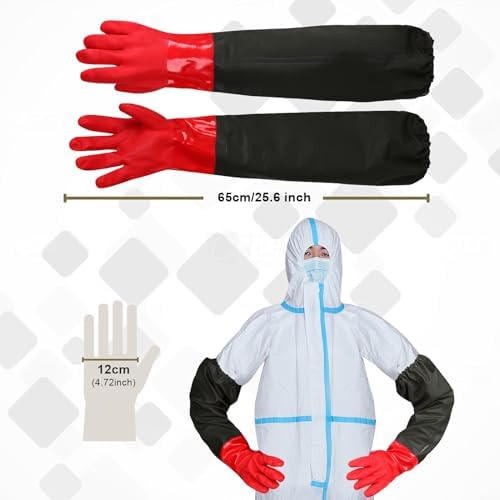 25" Extra-Long Waterproof Gloves - Image 2