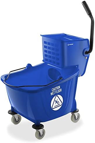 Dryser Commercial Side Press Wringer Combo Mop Bucket, 33 Quart by Dryser