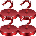 Neosmuk Magnetic Hooks for Cruise Cabins, 170lb Heavy Duty, 4 Pack by Neosmuk