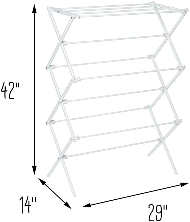 Honey-Can-Do Collapsible Laundry Drying Rack, Portable Clothes Rack, - Image 6