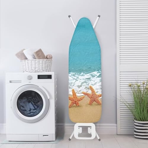 Beach Starfish Ironing Board Cover Standard Size Ironing Board Pad Protective - Image 3