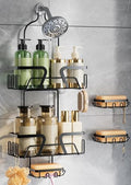 DAOYA Shower Organizer, No Drilling Over Shower Head Caddy by DAOYA