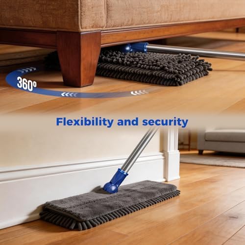 Masthome 2-Sided Microfiber Mop, Flip Flat Mop - Image 3