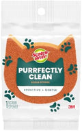 Scotch-Brite Purrfectly Clean Non-Scratch Scrub Sponge, 1 Pack by Unknown