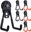 Landhoow 6 Pcs Large Magnetic Hooks Heavy Duty Garage Magnet Hooks Strong by Landhoow