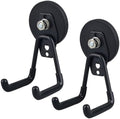 MUTUACTOR Heavy Duty Magnetic Hook, Magnetic Mount Garage Double Utility Hooks by MUTUACTOR