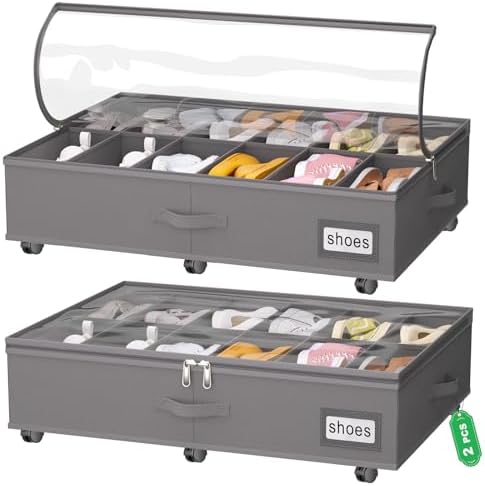 homyfort Under Bed Shoe Storage by homyfort