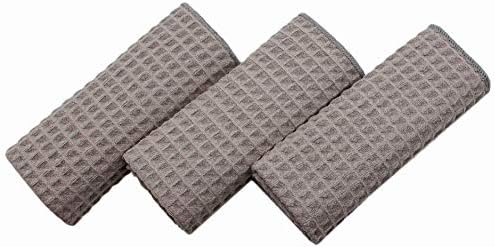 Waffle Weave Kitchen Towels Dish Towels, 3 Pack, 16x24 Inch - Image 3
