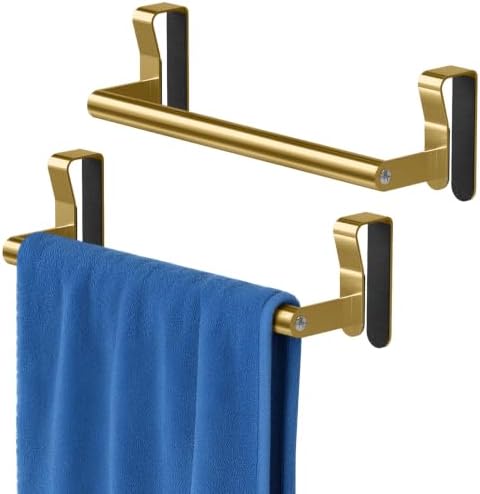 STWWO Gold Over Cabinet Towel Holder by STWWO