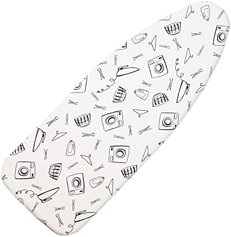 Seiritex Wide Ironing Board Cover and Pad 18 x 49 inch Heat Reflective by SEIRITEX