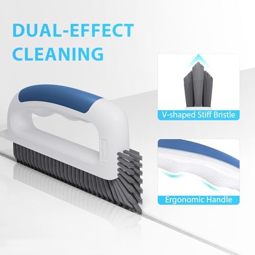 Lumkew Grout Cleaner Brush for Cleaning Floors Tile Scrub - Image 4