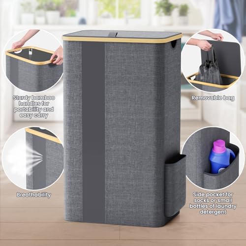 BlissTotes 100L Laundry Basket Hamper - Image 4