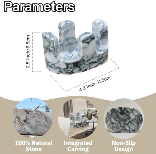 Jade Green Marble Sponge Holder - Image 2