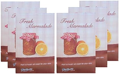 Fresh Marmalade Scented Sachets Pack of 6, Everyday by FloralSimplicity