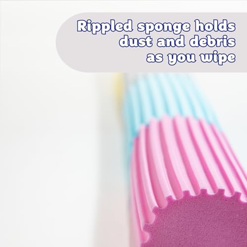 Scrub Daddy Damp Duster, Ridged Wet Dust Sponge - Image 3