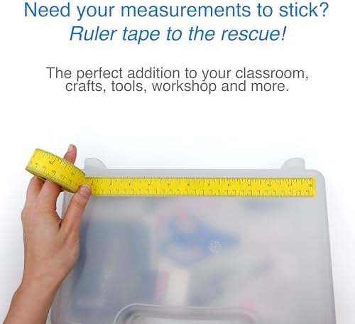 ChromaLabel 1 Inch Adhesive Measuring Tape - Image 6