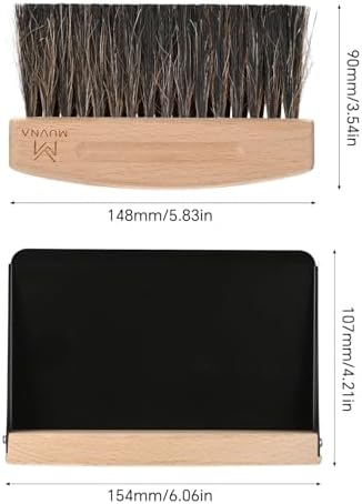 Small Coffee Brush and Dust Pan Set - Image 7