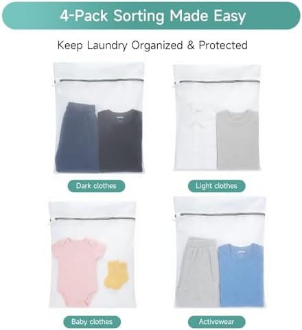 GOGOODA XL Mesh Laundry Bags - Image 4