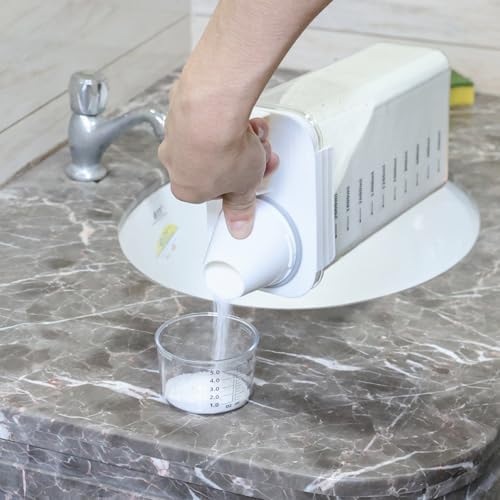 Sandmovie 3 Packs Laundry Detergent Dispenser, 78 Oz Clear Plastic Laundry Soap - Image 5