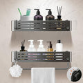 Lekesky Suction Cup Shower Caddy, No Drill Shower Shelves by LEKESKY