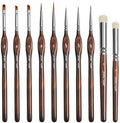Detail Paint Brushes Dry Brushes, Watercolor & Figurine by goldenmaple