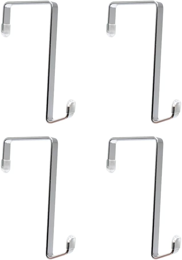Heavy-duty Single Over Door Hooks, Stainless Steel Hanger Organizer by ZANQU