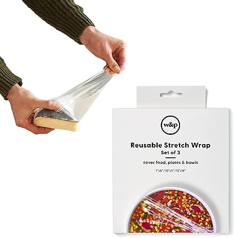 W&P Reusable Silicone Stretch Wrap, 1 Box by Unknown