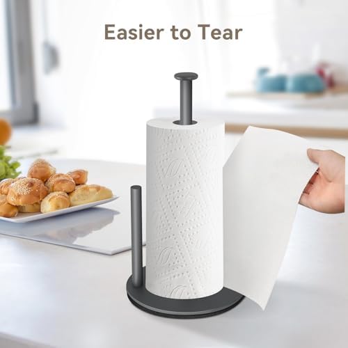 Grey Paper Towel Holder, Stainless Steel, - Image 6